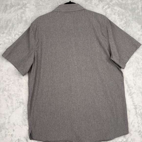 Avalanche Men's Outdoor Shirt Short Sleeve Button Down Casual Lightweight Large - Picture 2 of 11